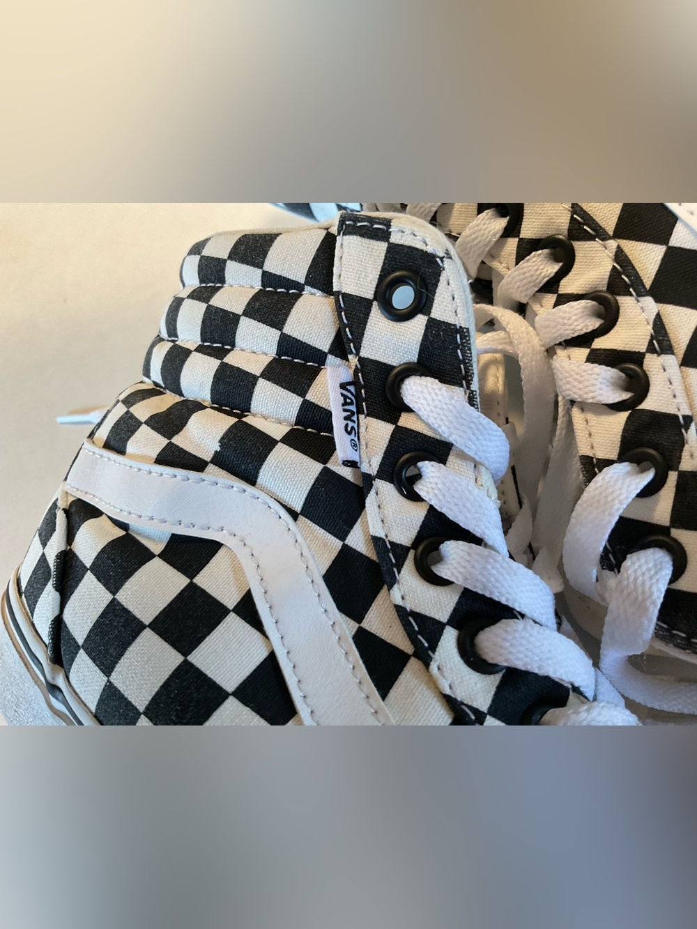 Authentic Hi 2.0 Checkerboard Shoe - Picture 4 of 9
